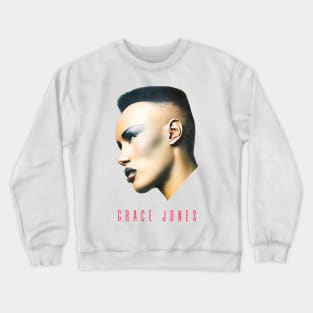 Grace Jones  //  80s Faded Style Aesthetic Design Crewneck Sweatshirt